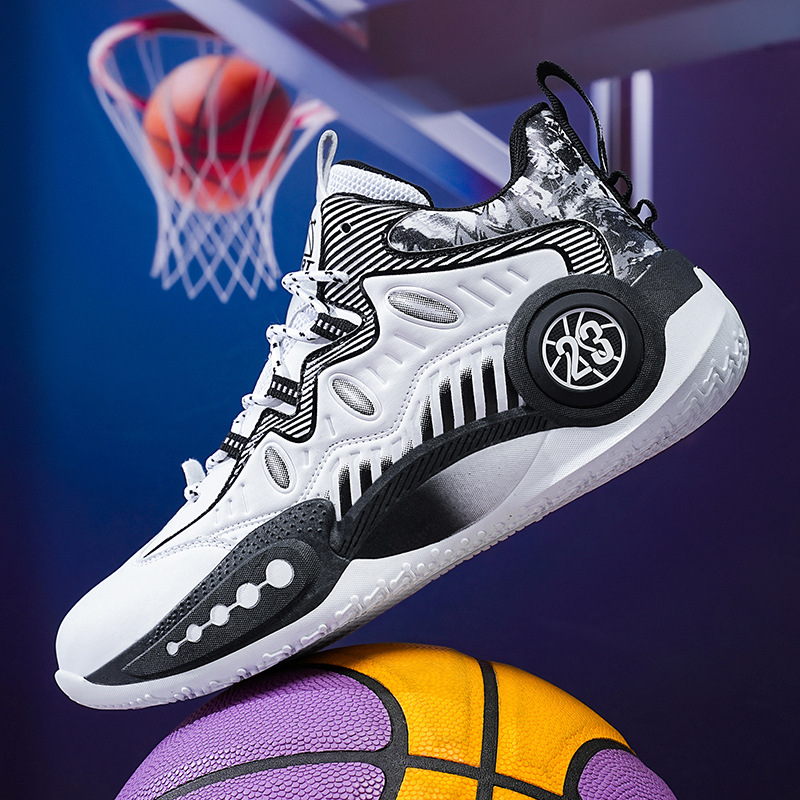 Basketball shoes, green sneakers, anti-slip, wear-resistant, shock-absorbing, professional competitions, practical sports shoes shipping free