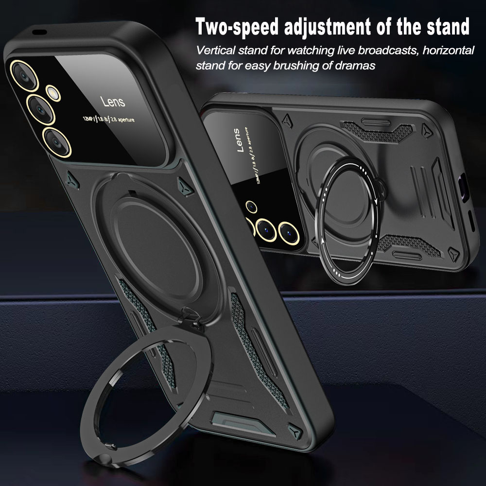YOUDUN Swivel Ring Stand Magnetic For Magsafe Case Heavy Duty Cover For Samsung A07 A17 A06 A16 A26 A36 A56 A05 A05S A15 A25 A35 A55 A14 A34 A54 A13 A