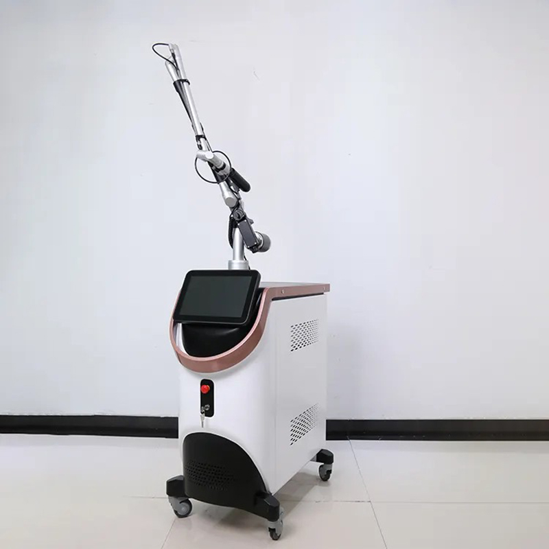 Professional Picosecond Laser Eyebrow Washing 532 755 1320 1064 Picolaser Q Switch Nd Yag Pico Laser Tattoo Removal Eyeliner Removal Machine