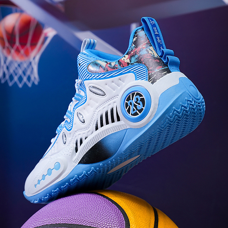 Basketball shoes, green sneakers, anti-slip, wear-resistant, shock-absorbing, professional competitions, practical sports shoes shipping free