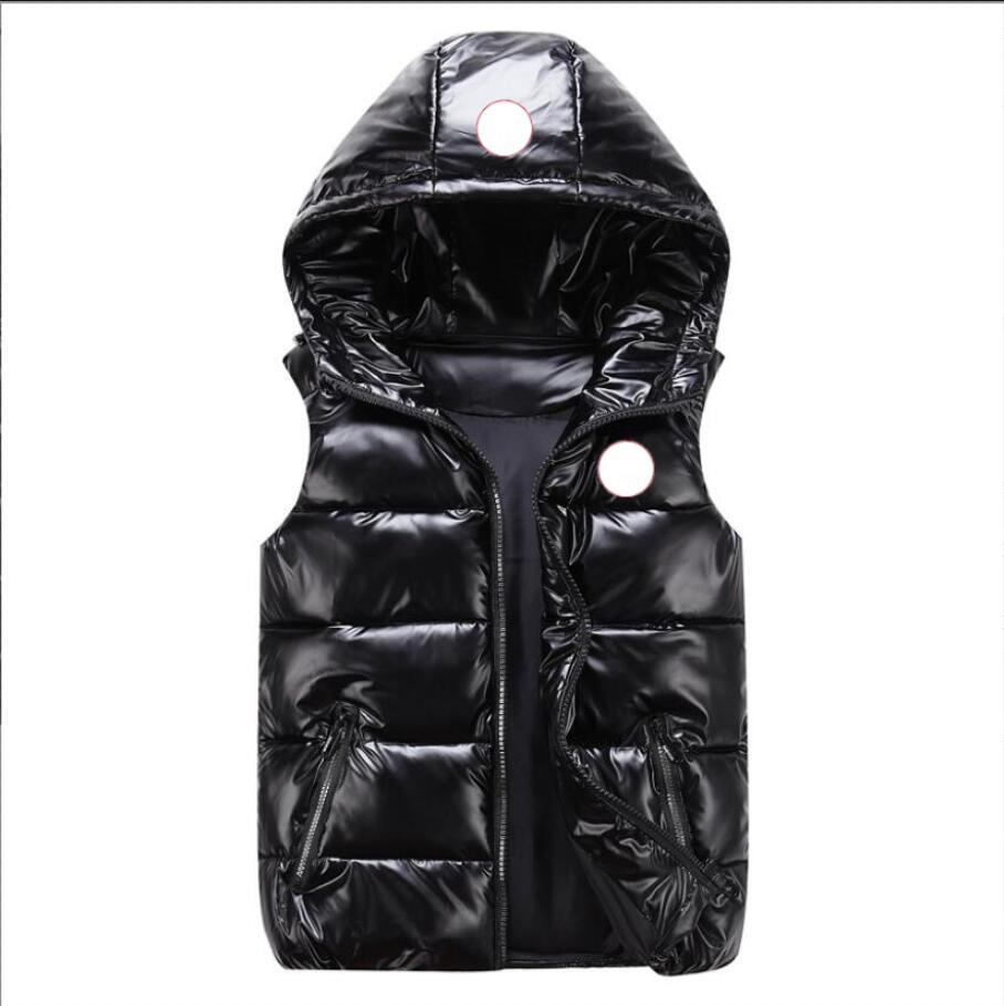 Winter Mens vests down windbreaker hooded zipper vest jacket classic parka coats for mens womens apparel sweatsuit blouses hoodie sweatshirt outwear Asian size