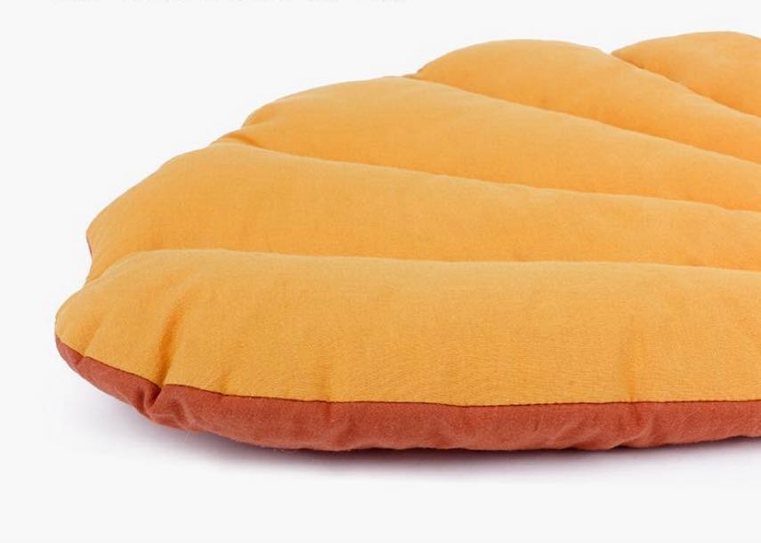 Cat Bed Mats Soft Cotton Leaf Shaped Kitten Cat Puppy Dog Bed Mat Sleep Blanket Home Pets Double Sided Pad Floor Rugs Washable