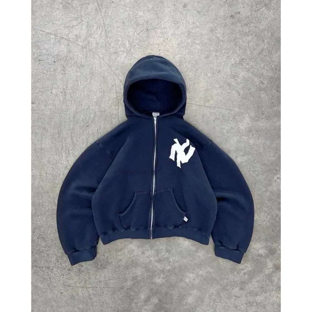 Y2k Street Wear New Haruku Hip Hop Retro Letter Pattern High Quality Women's Top Casual Hoodie