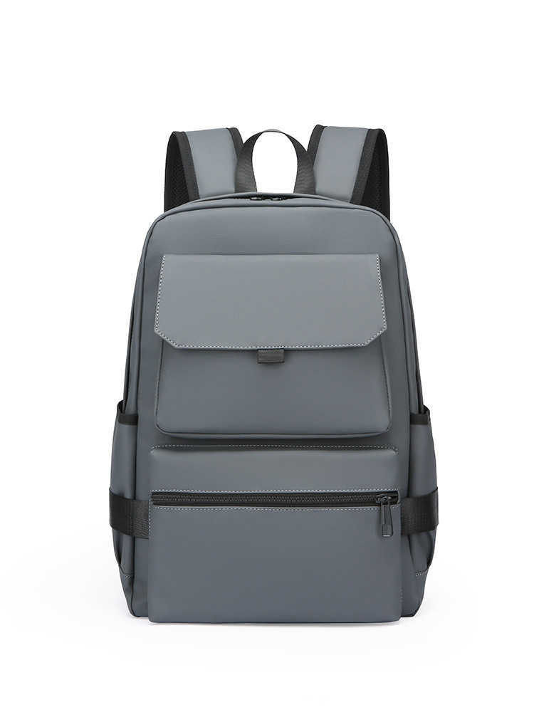 Leisure backpack, men's fashionable business backpack, college student backpack, large capacity waterproof travel backpack