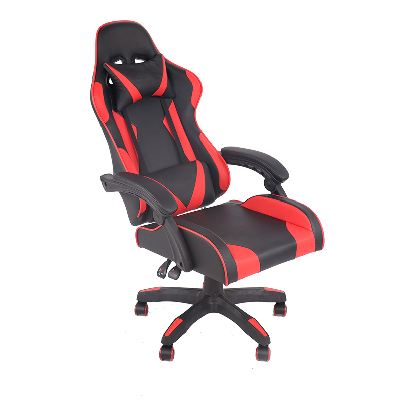 Adjustable Computer Gaming Chair - Sturdy Base & Padded Armrests for Optimal Support