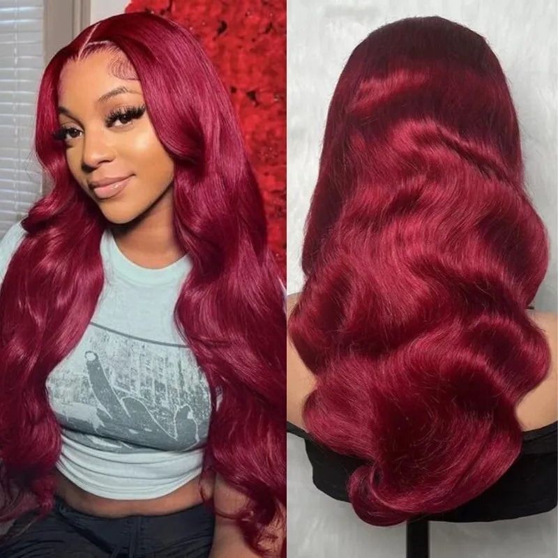 100%Human Hair Wigs Pixie Cut 13x4 Lace Front for Women Ombre Blonde 13*4Lace Frontal Wig with babyhair Transparent HD Lace Glueless Synthetic Wig Pre