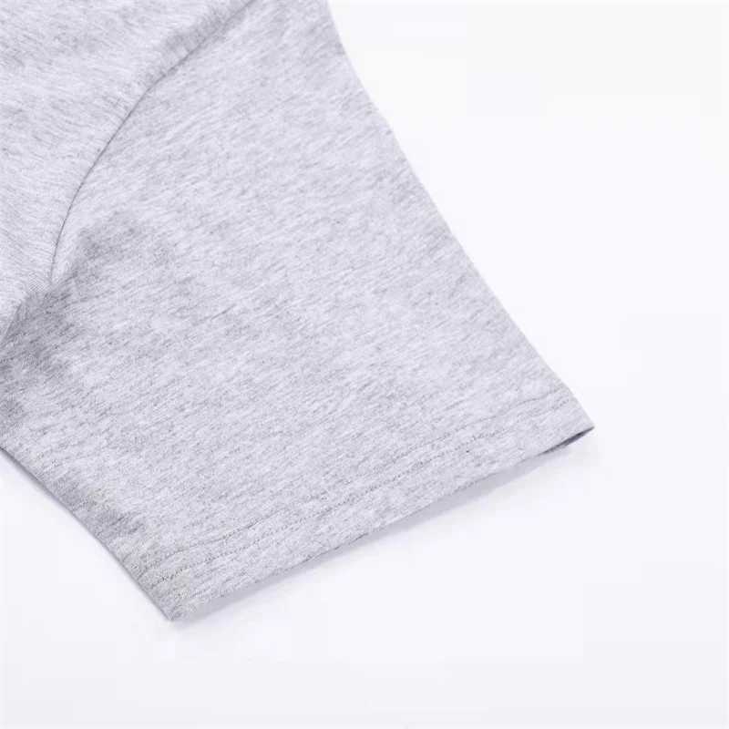 Men's T-Shirts Barley spring/summer mens round neck business casual cotton short sleeved solid color T-shirt with Perry embroidery J240419