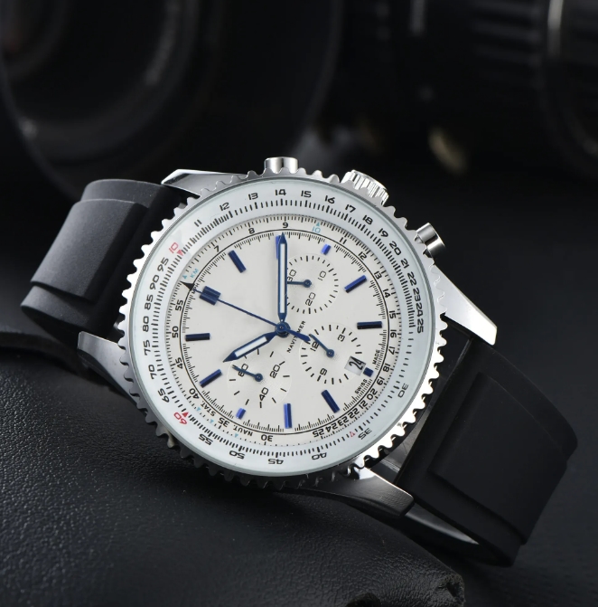 NAVI New TIMER Designer Movement AAA Watch Men High Quality Top Brand Luxury Mens Quartz WatchES Multi-Function Chronograph Montre Clocks Free Shipping
