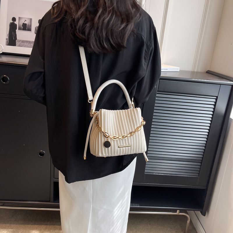 New autumn leisure and winter niche new fashion outdoor women s pleated skirt handbag shoulder crossbody bag trend designer handbag