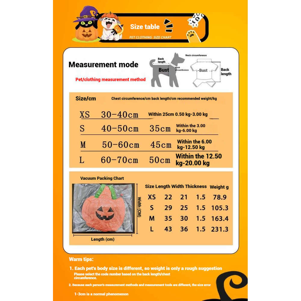 Adorable Teddy Dog and Cat Pumpkin Transformation Garment Perfectly Plush Two Legged Pet Dress Up Gear