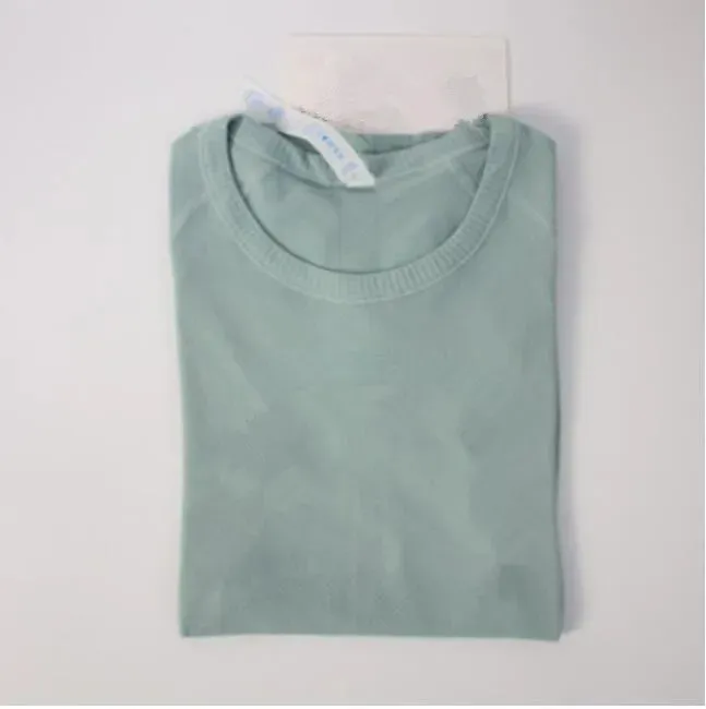 Women T-Shirts top Yoga High-Elastic Breathable Running Top Quick Drying Seamless Short Sleeve Sport-Cycling Gym good Women's T-Shirt gym set gym