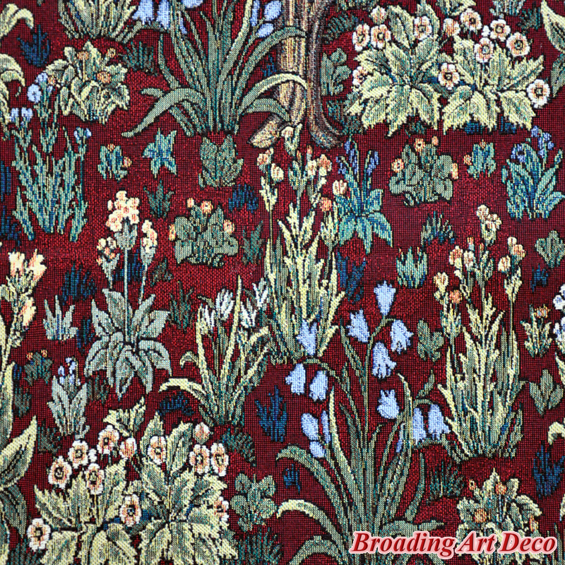 Long Size William Morris Tree Of Life Tapestry Wall Hanging Jacquard Weave Gobe Home Textile Art Decoration 100%Cotton