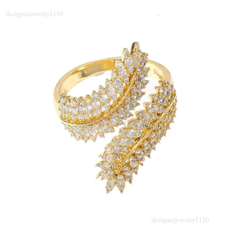 Fashion design ring wheat ear style open adjustable women's ring Christmas gift
