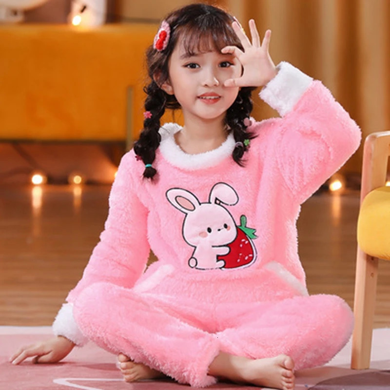 childrens clothing cartoon filled sleepwear girls childrens sleepwear set baby clothing Halloween sleepwear childrens sleepwear 241118