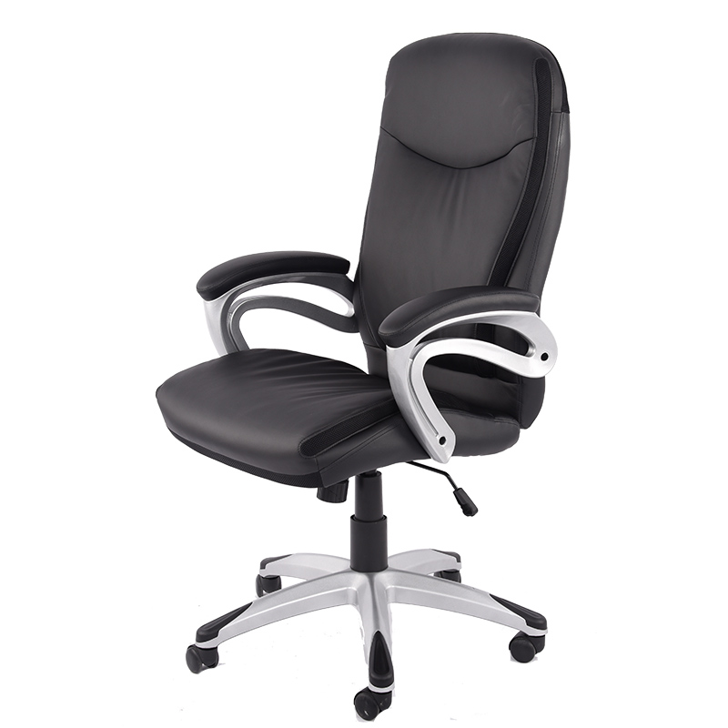Premium Leather Executive Desk Chair for Comfortable Work Sessions