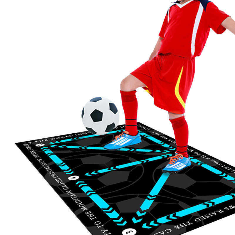 Football Training Mat - Non-Slip Diatom Mud Carpet for Sports Ball Control, Home Fiess and Soundproofing (80 x 120cm, 2024) dh3628137