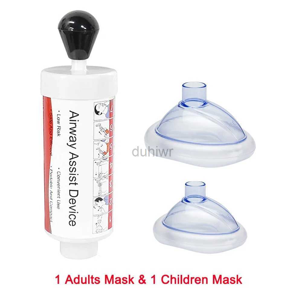 First Aid Supply Upgrade Portable Anti Choking Device Choking Emergency Life Saving Suction Vac Anti Choke Device First Aid Kit for Kids Adults d240419