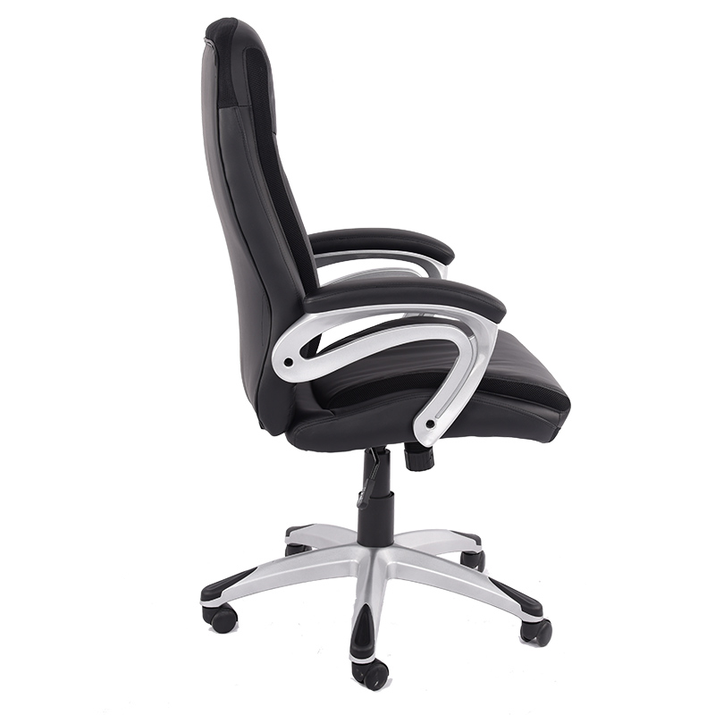 Premium Leather Executive Desk Chair for Comfortable Work Sessions
