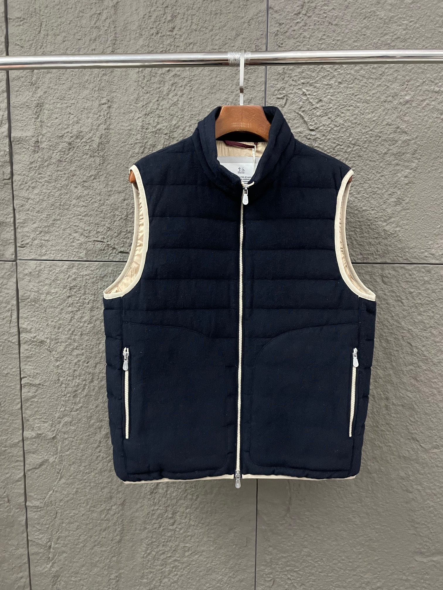 BILLIONAIRE Sijitongda2024 Men's Boutique Autumn And Winter New Product Down Jacket Vest Version With Casual Matching Is Super F