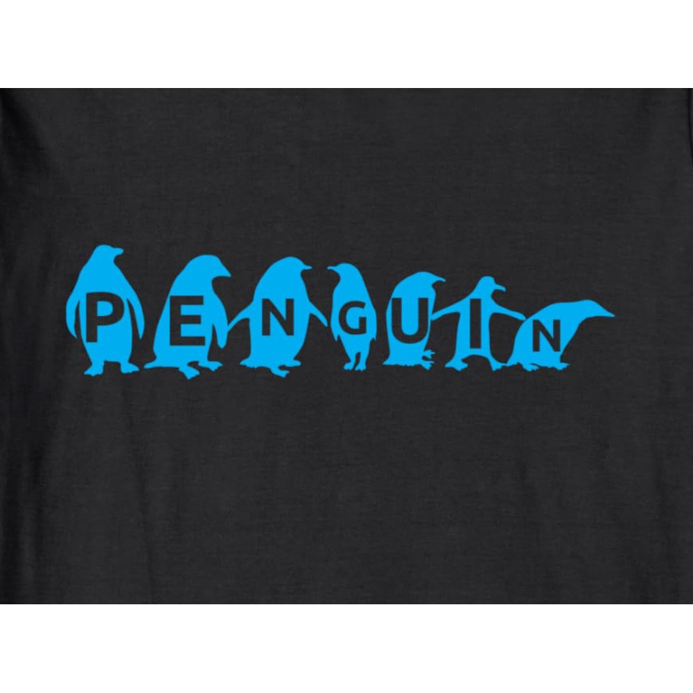 Long Sleeve Shirts for Men sweatshirt Penguin Funny Blue Themed Nature Enthusiastic Gift Long Sleeve Tee Streetwear Casual tops clothes cool