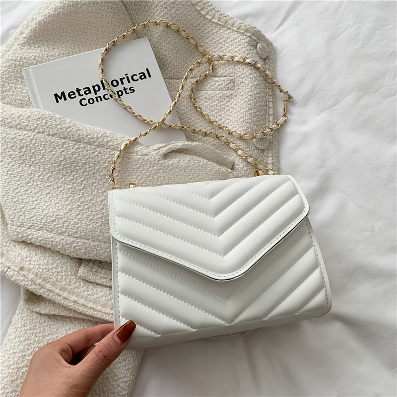Women's Fashion One Shoulder Retro Small Square Bag Crossbody Bag Minimalist Style Women's Chain Bag Suitable for Travel-ll