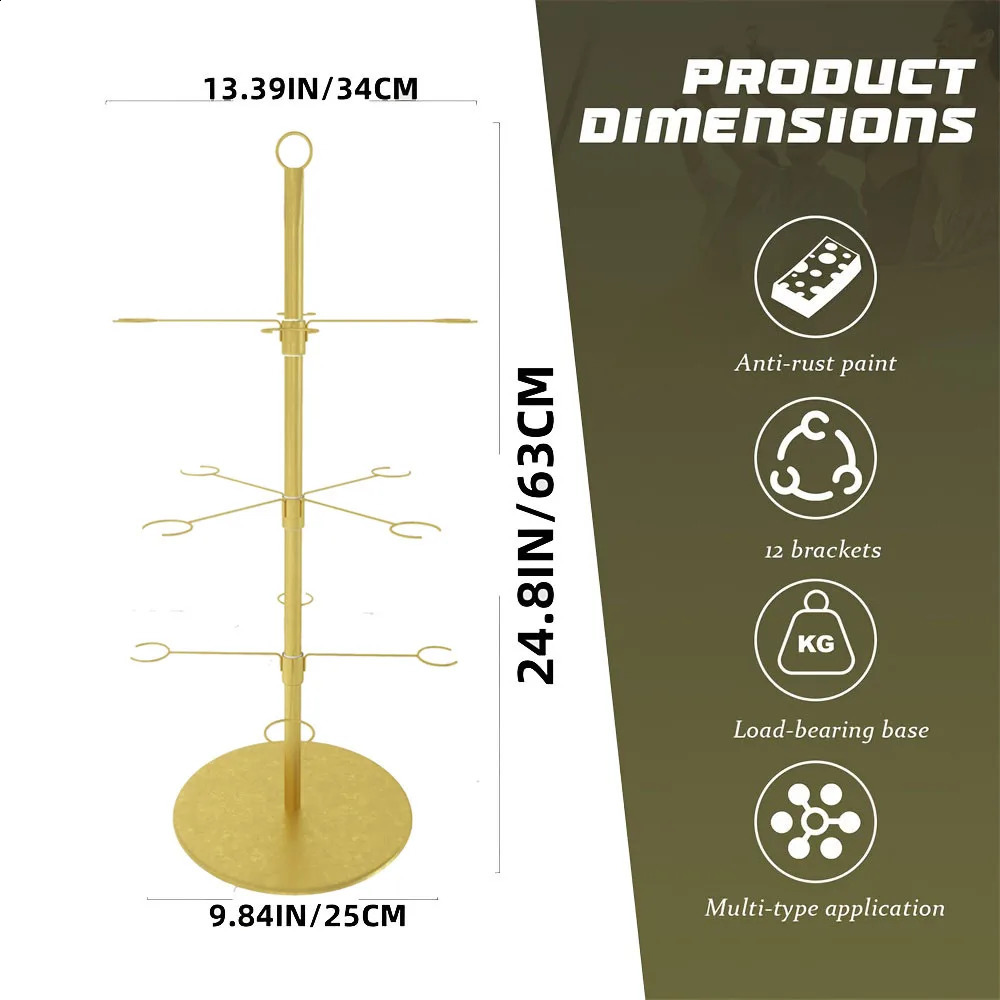 Champagne Tower Party Metal Beverage Tower Champagne Glass Bracket 3-12 Layers Bracket Bar Rack Cocktail Tree Rack 241115