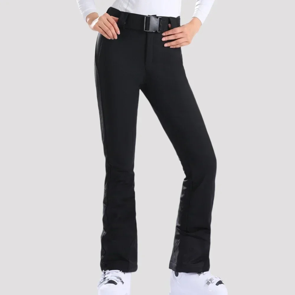 Winter Skiing Pants Women Ski Pants 2025 Outdoor Thermal Pants Windproof Waterproof Snowboard Clothes Sports Snow Trousers 241118