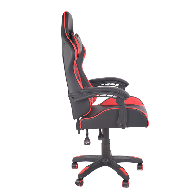 Adjustable Computer Gaming Chair - Sturdy Base & Padded Armrests for Optimal Support