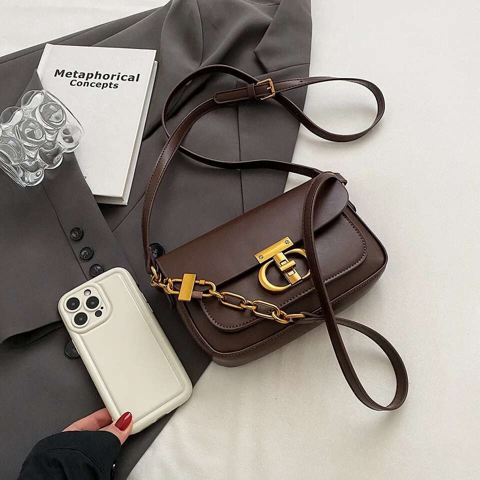 small Women's original fashion niche women's shoulder bag Senior handbag Underarm crossbody