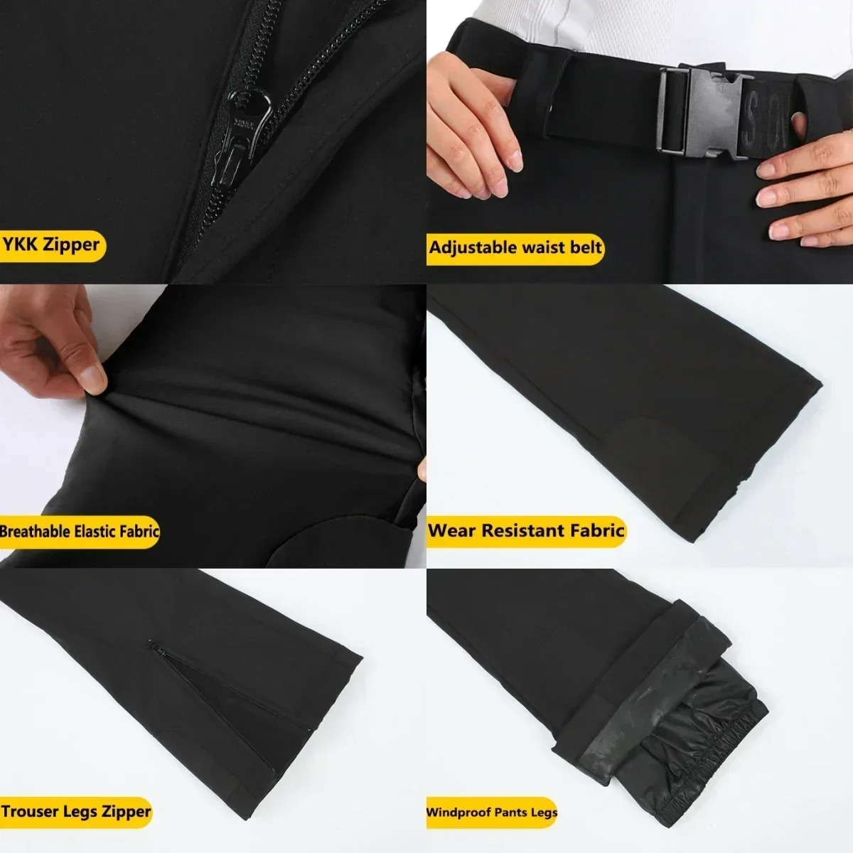 Winter Skiing Pants Women Ski Pants 2025 Outdoor Thermal Pants Windproof Waterproof Snowboard Clothes Sports Snow Trousers 241118