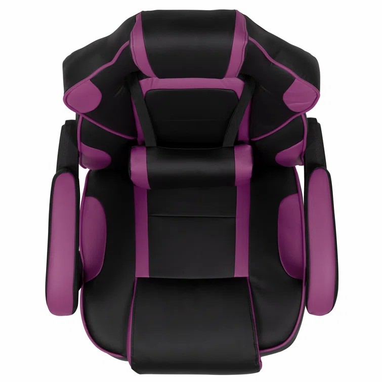 Ergonomic Gaming Chair with Adjustable Seat Height and Backrest for Enhanced Comfort