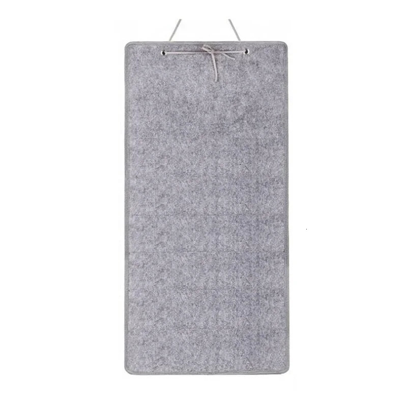 16 Slots Felt Eyeglasses Stand Holder for Sunglasses Glasses Storage Display Hanging Bag Wall Pocket Storage Box Organizer Bags 240419