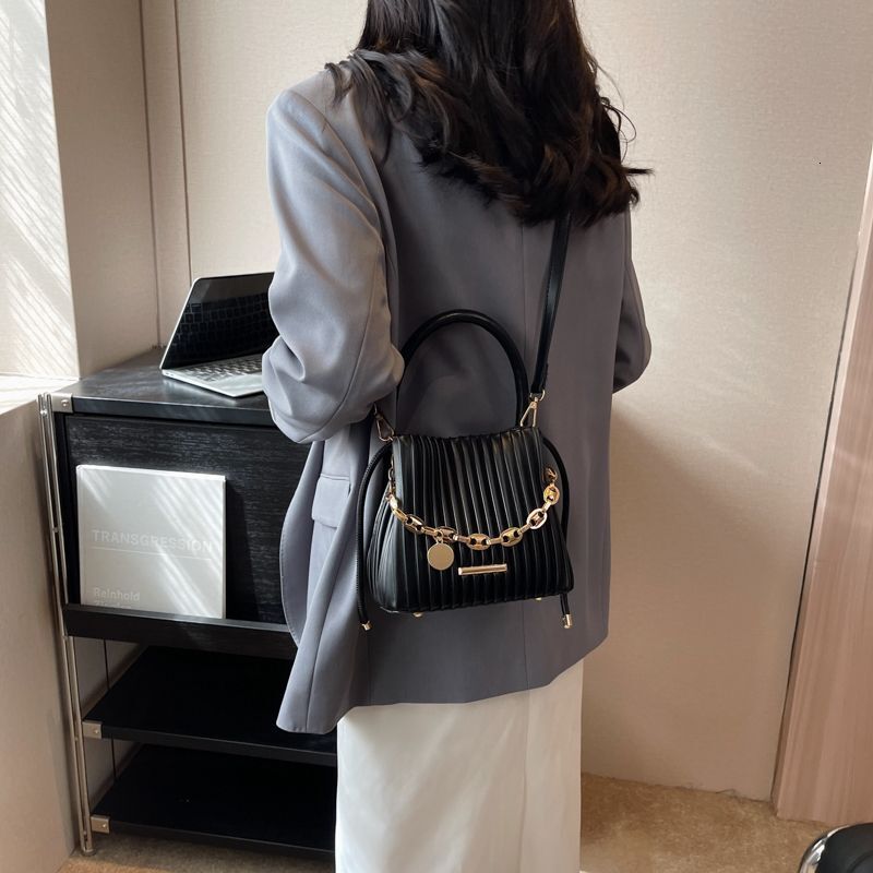 New autumn leisure and winter niche new fashion outdoor women s pleated skirt handbag shoulder crossbody bag trend designer handbag
