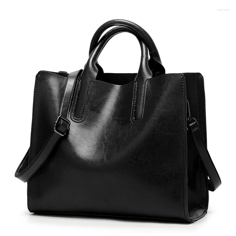 Shoulder Bags Valenkuci Leather Handbags Women Bag High Quality Casual Female Trunk Tote Spanish Brand Ladies Large Bolsos