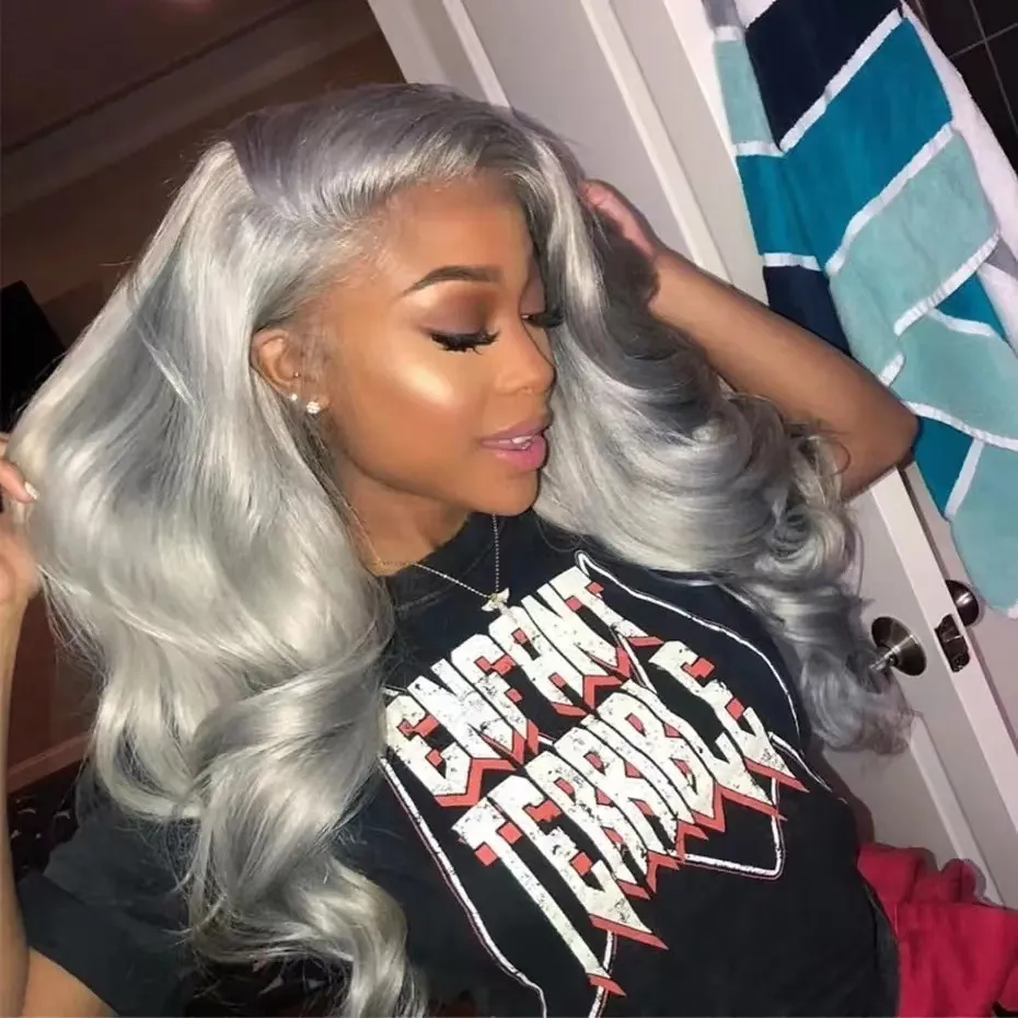13x4 Reddish Brown Body Wave Hair HD Lace Front Wig 32 Inch Water Wave Lace Frontal Look Like Human Hair Wig 280Density For Women PrePlucked Naturally