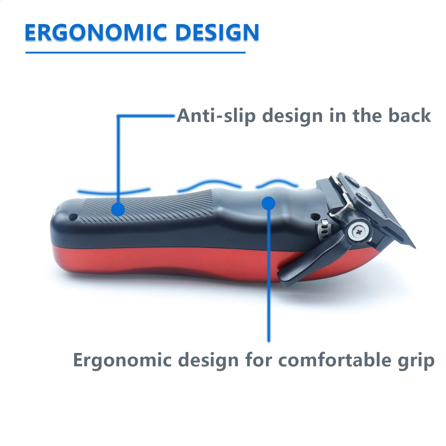 HClippers HC231 Professional Mens Electric Hair Clipper with 8000RPM 4500mAh Large Capacity Battery Hair Clipper 241119