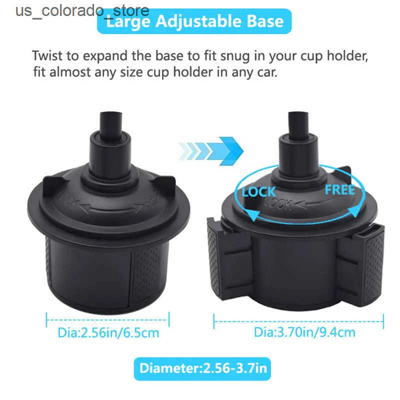 Cell Phone Mounts Holders Universal Car Telephone Stand Cup Holder Stand Drink Bottle Mount Support Smartphone Mobile Phone Accessories This is One Ho