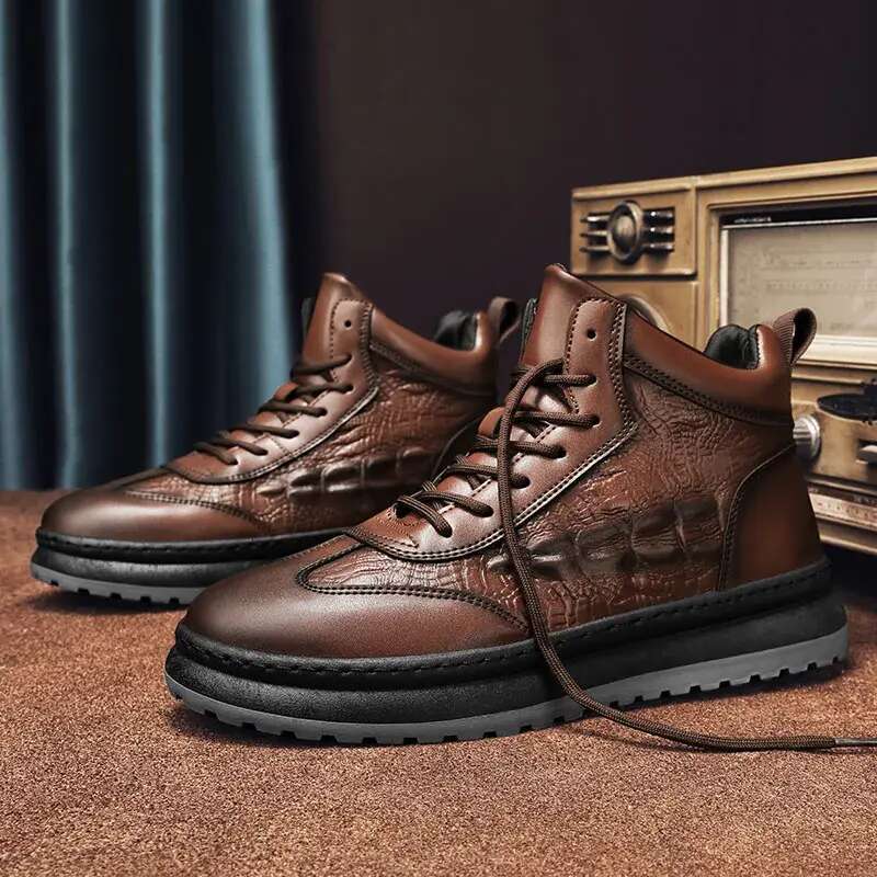 CYYTL Casual Shoes For Men Sneakers Leather Platform Summer Outdoor Sports Work Designer Ankle Running Skateboard Tennis 232d