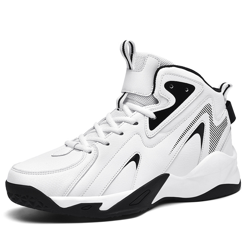 Oversized combat basketball shoes autumn and winter sneakers casual shoes non-slip competition shoes shipping free