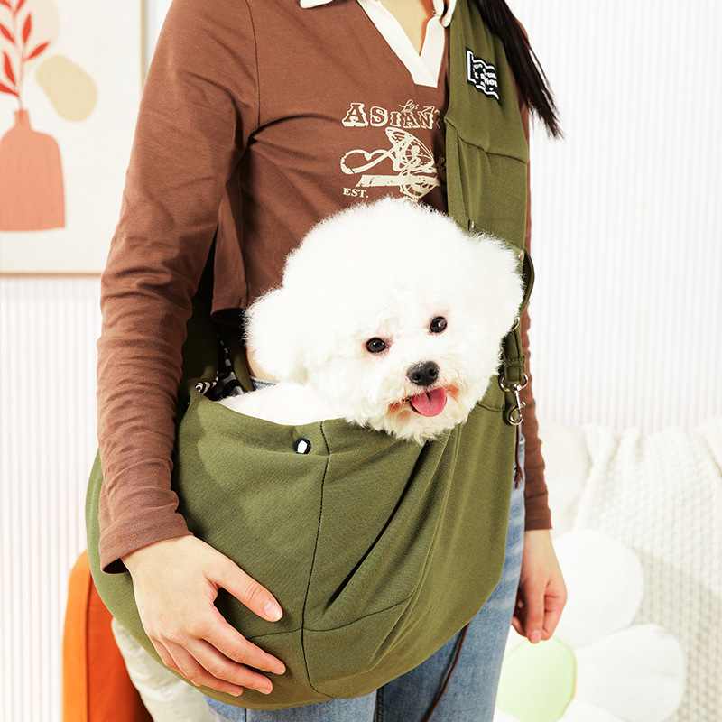 Dog Carrier Pet Inclined shoulder bag dog Totes outdoor bag portable pet backpack
