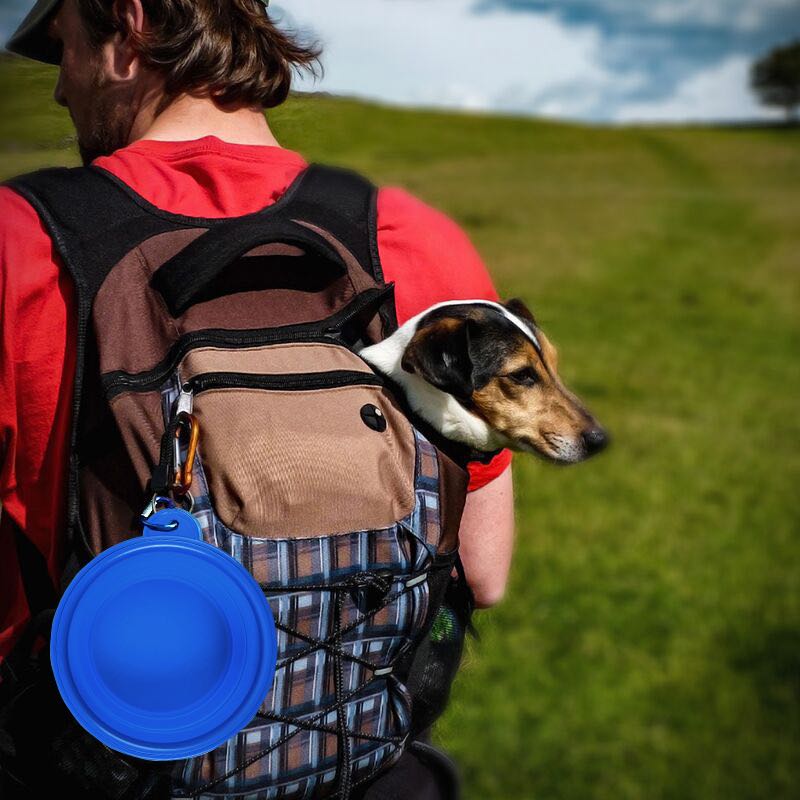 9 colors Camouflage Pet Bowl with Buckle Water Food Container Pet Feeder for Small Dogs Puppy Feeding Bottle Bowls Dog Suppliesl