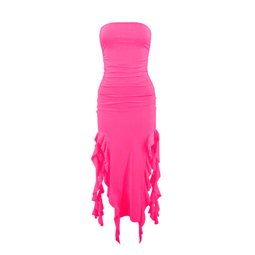 2024 Summer New Hot Sale Off Shoulder Jellyfish Lace Dress Sexy Spicy Girl Ur Women's Wear F41920