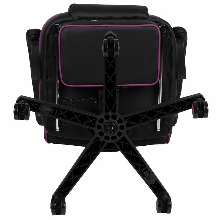 Ergonomic Gaming Chair with Adjustable Seat Height and Backrest for Enhanced Comfort