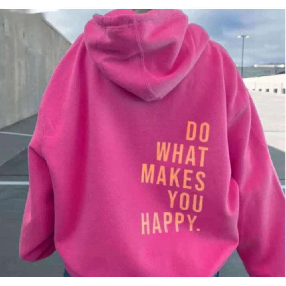 European And American Women s Clothing Pullover Hoodie Hooded Letter Printed Round Neck Sweatshirt Hooded Multifunctional Sweatshirt Top