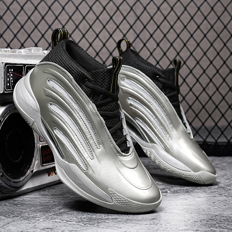 2024 autumn and winter new wear-resistant, non-slip shock-absorbing combat basketball shoes, men's and women's casual sports running shoes s