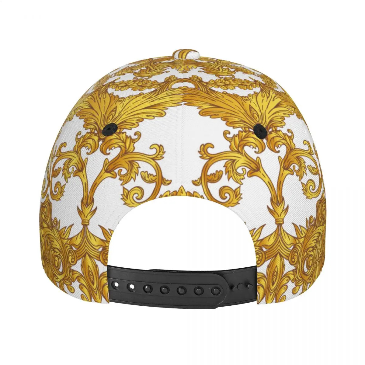 Golden Baroque Outdoor Sports Hat Baseball Hat Mens Visor Hat Baseball Hat Street Hip Hop Hat Golf Hat Mens 241119