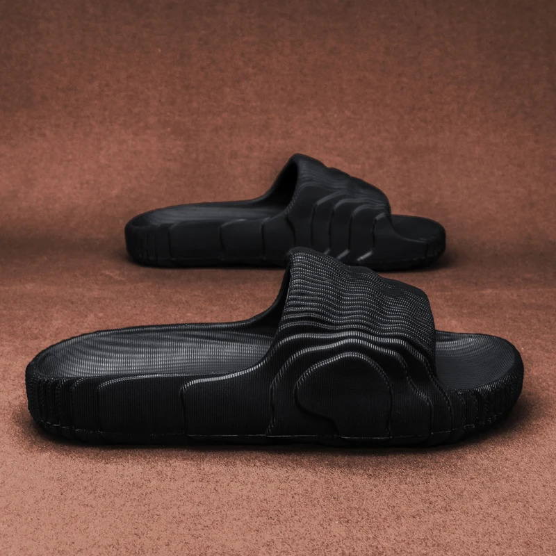 Summer Beach Outdoor Slides Ladies Slippers Outside EVA Soft Bottom Unisex Bathroom Bath Sandal Flip Flops Flat Shoes 241118