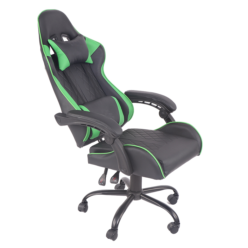 Gaming Chair with Ergonomic Design - Breathable Mesh Material & Adjustable Seat Height