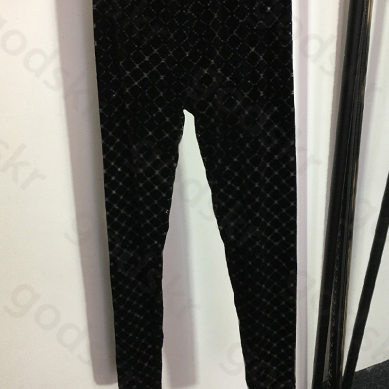 Velvet Yoga Tracksuit Women Silver Letter Plaid Sports Vest Sexy Stretch Leggings Beach Slim Swimwear
