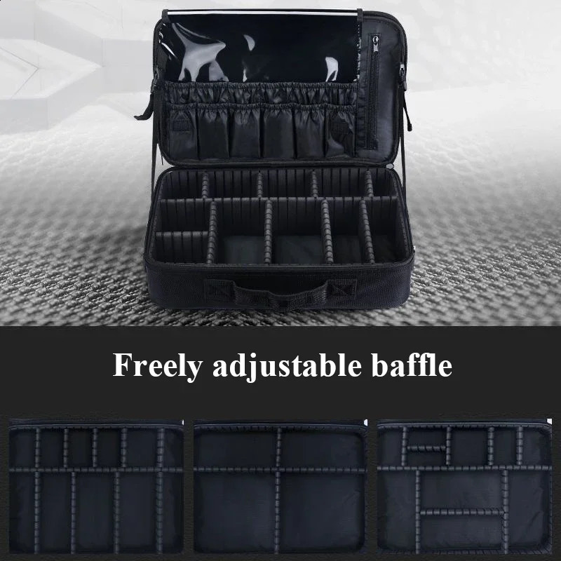 Large portable 3-level tool bag manual tools Oxford repair tool bag storage travel bag work bag Bolsa De Ferramatas makeup organizer 241118
